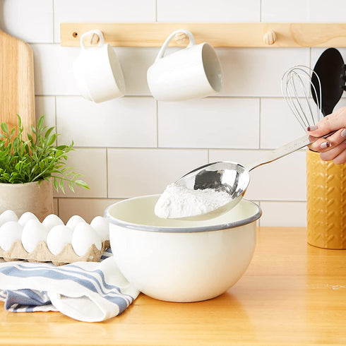 RSVP Endurance Stainless Steel Oval 1 Cup Measuring Scoop
