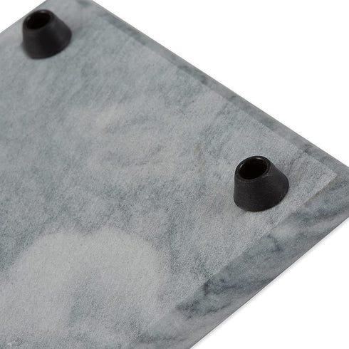 RSVP International Cheese Slicer Cut Cheese, Meats & Other Appetizers, 10.25x9.5x1", Gray Marble