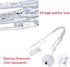 Lxcom Lighting LED Branch Lights 4 Pack 30 Inch Lighted Silver Wrapped Vase Filler Willow Lighted Twig Branch Battery Powered Twig Branches 20 LED Decorative Lights for Home Party Decor, Warm White