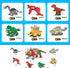 12pcs Dinosaur Eggs with Dinosaurs Building Blocks, Egg Surprise Toys for Easter Basket Stuffers,Kids Activities Toy - Toys for 3+ Year Olds Boys Girls