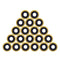 Healvaluefit Oxygen Regulator Gasket Brass Yoke Washer O Ring Seals Brass with Rubber - Pack of 30