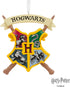 Hallmark Harry Potter Hogwarts Crest Christmas Ornament, Multicolor (0002HCM9465)