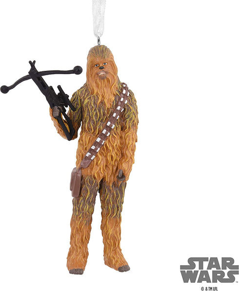 Hallmark Star Wars Chewbacca with Bowcaster Christmas Ornament