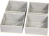 DIOMMELL Foldable Cloth Storage Box Closet Dresser Drawer Organizer Fabric Baskets Bins Containers Divider for Clothes Underwear Bras Socks Clothing,Set of 4 Grey 400