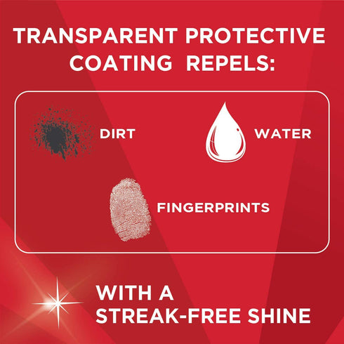 Magic Stainless Steel Wipes (2 Pack) Removes Fingerprints, Residue, Water Marks and Grease from Appliances - Works Great on Refrigerators, Dishwashers, Ovens - 30 Count