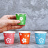 400 Pack 3oz Disposable Bathroom Cups, Colorful Disposable Mouthwash Cups, Small Disposable Cups, Mini Paper Cups for Parties, Picnics, Barbecues, Travel and Events.