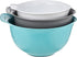 KitchenAid Universal Mixing Bowls, Set Of 3, Aqua sky