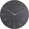 14 inch Modern Wall Clock Minimalist Block Silent and Non-Ticking Imitation Wood 3D Round Stereo Digital Indoor Clock, Family Living Room, Kitchen, Bedroom, Office, Hotel