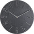 14 inch Modern Wall Clock Minimalist Block Silent and Non-Ticking Imitation Wood 3D Round Stereo Digital Indoor Clock, Family Living Room, Kitchen, Bedroom, Office, Hotel