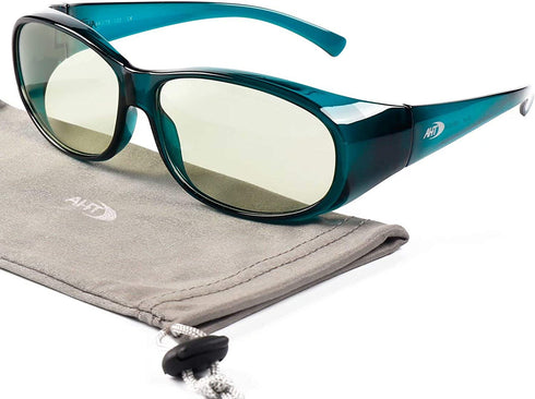AHT Fit Over Blue Light Blocking Glasses Blue Blocker Computer Glasses