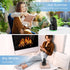 Cool Mist Air Diffuser, toberto 3 Speeds Rechargeable Portable Personal Mist USB Quiet Mini Fan Black
