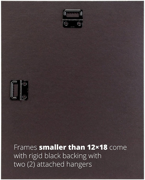 Craig Frames 7171610BK 4 by 6-Inch Picture/Poster Frame, Wood Grain Finish, 0.825-Inch Wide, Solid Black