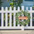 Pinkpum Welcome Sign for Front Door 20 Inch Eucalyptus Welcome Wreaths Outside Spring Front Porch Decor