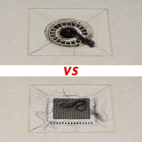 Aojuxix Shower Drain Hair Catcher/Drain Strainer/Shower Drain Cover for Bathroom Floor Drain