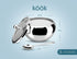 Kook Stainless Steel Sugar Bowl with Lid and Spoon, Serving Dish, Clear Glass Lid, Storage for Salt, Candy, Coffee, Holds 2 Cups, Dishwasher Safe, 16 oz