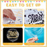 42 Pieces Birthday Bobo Balloon Decorations Include 30 Pieces 18 Inch Bubble Transparent Balloons and 12 Pieces Happy Birthday Bobo Balloon Stickers for Birthday Party Indoor and Outdoor Supplies