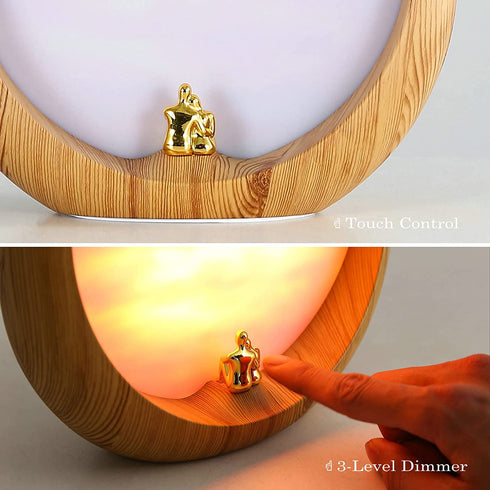 mamre Sunset Lamp Anniversary Wedding Valentine™s Day Gift Ideas, Sunset Glow Light Centerpiece Table Decorations Gifts for Mom Birthday Gift, The Beautiful Sunset We Share