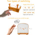QANYI Cute Night Light Toast Bread LED Night lamp with Rechargeable and Timer, Portable Bedroom Bedside Bed lamp Birthday Gifts Ideas for Tween Teenage Teenager Teen Girls Boys Women