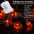 TURNMEON 2Pack 16.4Ft 40Led Valentines Day Decoration for Home Outdoor Valentines Lights Decoration, 8 Mode Heart Lights Valentines Day Decor String Lights Battery Operated for Home