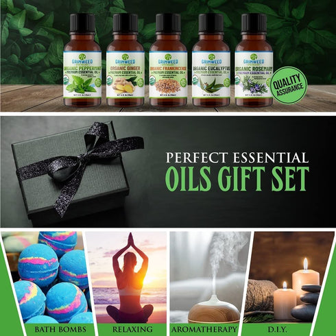 Organic Frankincense Essential Oil - USDA Certified -100% All Natural Premium Frankincense- Therapeutic Grade – with Glass Dropper