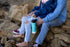 HYDRO CELL Stainless Steel Water Bottle w/ Straw & Wide Mouth Lids (64oz 40oz 32oz 24oz 18oz 14oz) - Keeps Liquids Perfectly Hot or Cold with Double Wall Vacuum Insulated Sweat Proof Sport Design (Teal 24oz)