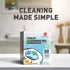 Simple Life Toilet Bowl Cleaner, Fresh Flower Gel Stamps, Stops Limescale and Stains with Air Freshening Scent, Deodorizing Clean (32 Stamps, Blue & Green)