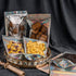 100 PCS Holographic Mylar Bags Stand Up Resealable Mylar Bags 6x9 inch by NPLUX