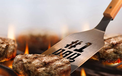 YouTheFan Universal Classic Series Sportula Stainless Steel Grilling Spatula