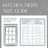 Elrene Home Fashions Farmhouse Living Buffalo-Check Tier Curtain Set for Bathroom or Kitchen Curtains, 30" x 36"(Set of 2 Tiers), Gray/White