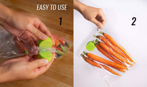 KORE Sous Vide Weighted Magnets | Stainless Steel & Food Grade Silicone | Keep Food Bags Fully Submerged | Prevent Floating Bags & Undercooked Food Risks | Heavier & Better than Regular Magnets, Clips, Racks and Other Sous Vide Accessories