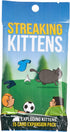 Streaking Kittens Expansion Set - Ridiculous Russian Roulette Card Game, Easy Family-Friendly Party Games - Card Games for Adults, Teens & Kids - 15 Card Add-on