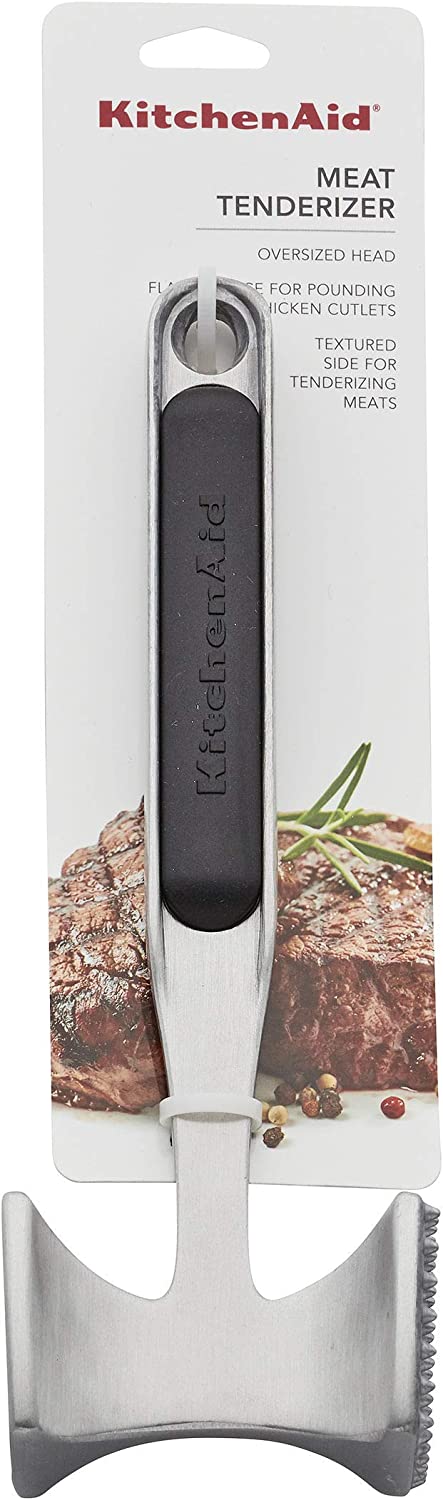 KitchenAid Gourmet Meat Tenderizer, One Size, Black