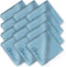 Care Touch Microfiber Cleaning Cloths, 12 Pack - Cleans Eyeglasses, Screens, Lenses, Phones, Other Delicate Surfaces - Large Lint Free Microfiber Glasses Cleaning Cloths - 6"x7"