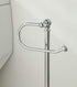 SunnyPoint Classic Bathroom Free Standing Toilet Tissue Paper Roll Holder Stand