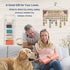 Wellinc Gifts for Mom Dad from Daughter Son - Wooden Family Birthday Tracker Calendar Board, OUR FAMILY Sayings Patter, Important Dates Reminder Plaque Wall Hanging for Birthday/Christmas Gift