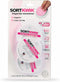 LEE 20053 Sortkwik Fingertip Moisteners, 3/8 oz, Pink (Pack of 3)