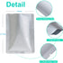 50 PCS 1 Gallon Mylar bags for food storage, Heat Sealable Bags Storage Bags for Food, Coffee Beans, tea, grains, etc. Smell Proof Bags( 9.8 x 13.7 Inch )