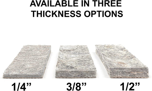 Mohawk Home Dual Surface Rug Pad Utility Solid Grey Rug Pad, 1/4" Thick (2'6 x 4'0)