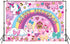 7x5ft girl dream sweet 16 pink party backdrop crazy big glitter happy birthday banner colorful happy cartoon unicorn puppy photo booth Studio Props Dessert Table Banner Party Supplies mural poster