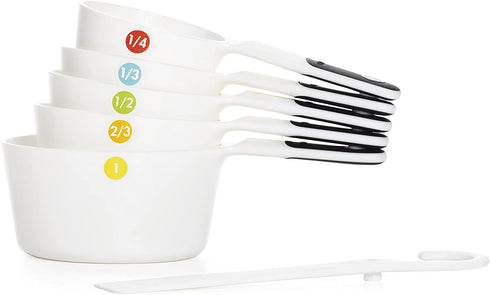 OXO Good Grips 6-Piece Plastic Measuring Cups- White, 1 EA