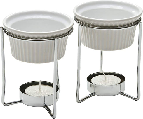 Prepworks by Progressive Ceramic Butter Warmer Fondue Set