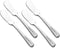 Towle Living Expressions Cheese Spreader s, Set of 4 , STAINLESS STEEL -