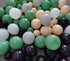 Oopat Diy Matte Sage Green Cream Balloon Garland Kit Wedding Graduation Baby Shower Anniversary 40th Birthday Gender Reveal Balloon Background Party Suppliers (Sage Green Cream Black)