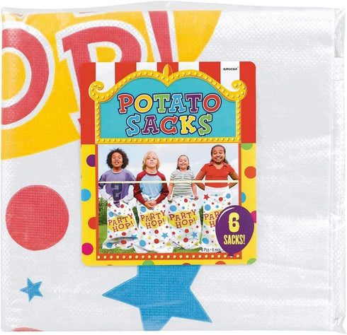 Potato Sack Race Bags 6ct | Game Collection | Party Accessory