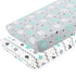 Pack n Play Stretchy Fitted Pack n Play Playard Sheet Set BROLEX 2 Pack Portable Mini Crib Sheets,Convertible Playard Mattress Cover,Ultra Soft Material?Elephant & Whale