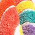 ZaH Rainbow Semi-Circle Mat for Front Door Bath Home Decorative Carpet Soft Area Rug for Bedroom Living Room Kids Playroom