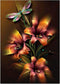 CANDYL DIY Oil Painting Paint by Number Kit for Kids Adults Students Beginner Diy Canvas Painting by Numbers Acrylic Oil Painting Arts Craft for Home Wall Decoration Lily Flower Dragonfly 16x20 Inch