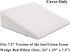 InteVision 400 Thread Count, 100% Egyptian Cotton Pillowcase. Designed to Fit The 7.5" Version of The Foam Wedge Bed Pillow (26" x 25" x 7.5")