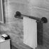 Industrial Pipe Towel Rack Towel Bar 20 Inch, Heavy Duty Wall Mounted Rustic Farmhouse Bath Towel Holder for Bath Bathroom Kitchen Door Handle Handrails