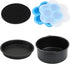 TOMOON Air Fryer Accessories Set of 4, Fit all 3.7Qt, 4.2Qt Power Deep Hot Air Fryer, FDA Compliant,Nonstick Coating,Dishwasher Cleaning